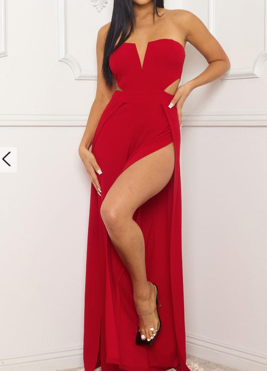 Red Apple Jumpsuit