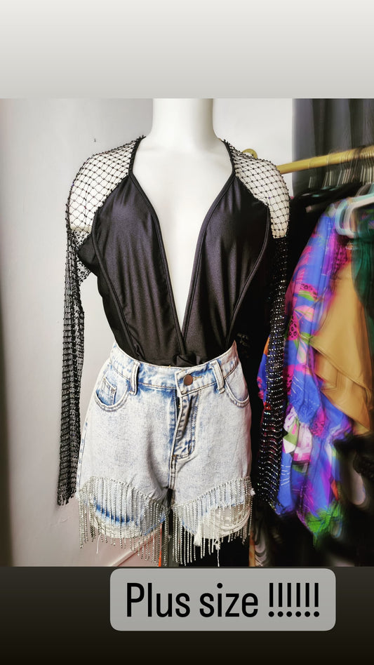 She Rightstone sleeve Bodysuit