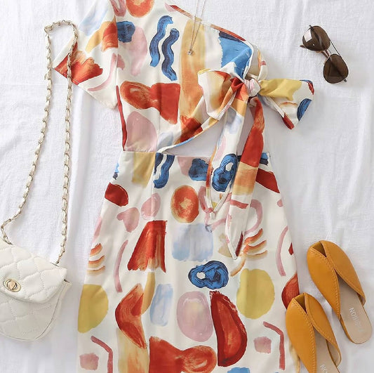 Paint aestetic Dress